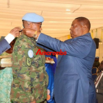 Rwandan peacekeepers honored with medals by President Touadera in Central African Republic