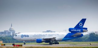 Rwanda flying eye hospital lands in Kigali to offer free eye surgeries and doctor