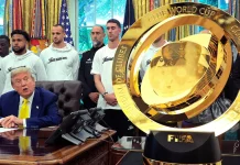 Trump keeps Club World Cup Trophy in Oval Office after Chelsea win