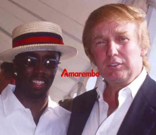 Donald Trump speaking during a Newsmax interview about forgiving P. Diddy