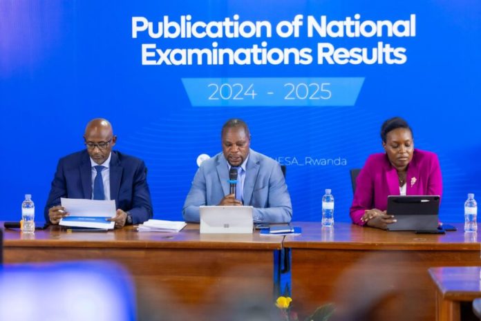 Rwanda high school exam results 2025 students celebrating success