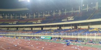 Fans destroy Stade des Martyrs stadium after Senegal match