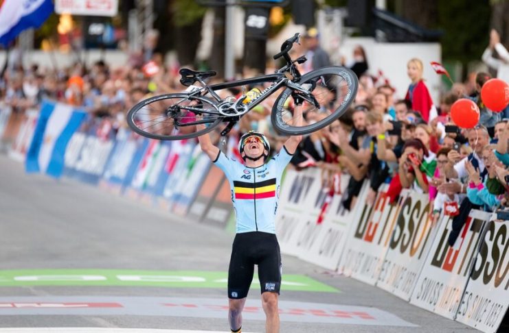 From Football to Cycling | Remco Evenepoel Makes World Championship History Remco Evenepoel wins gold at Kigali World Cycling Championship 2025