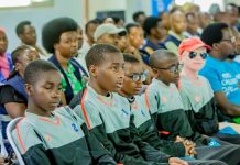 People with Disabilities Celebrate International Children’s Day Children with disabilities playing sports during International Children’s Day celebration in Rwanda
