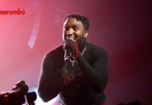 Bruce Melodie and The Ben perform at BK Arena concert