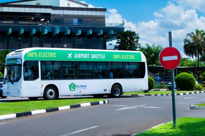 Rwanda Airport Electric Buses Rwanda airport electric buses in Kigali