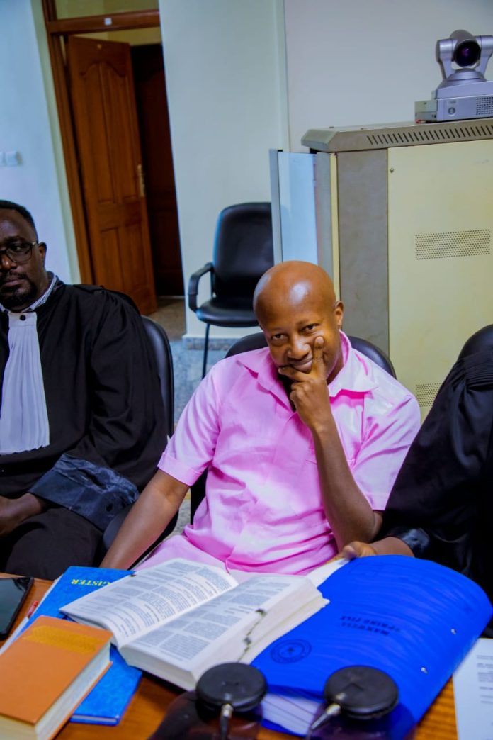 Aimable Karasira known as Professor Nigga during his final days before release from prison