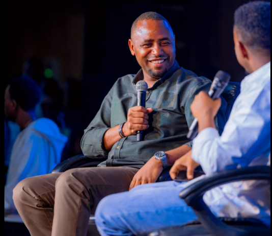 Minister Shocked After King James Tickets Sell Out Without Buy it Minister Uwihanganye speaking during Gen-Z Comedy while discussing King James concert success