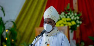 Catholic Church leaders mourning the deaths of two priests in Rwanda